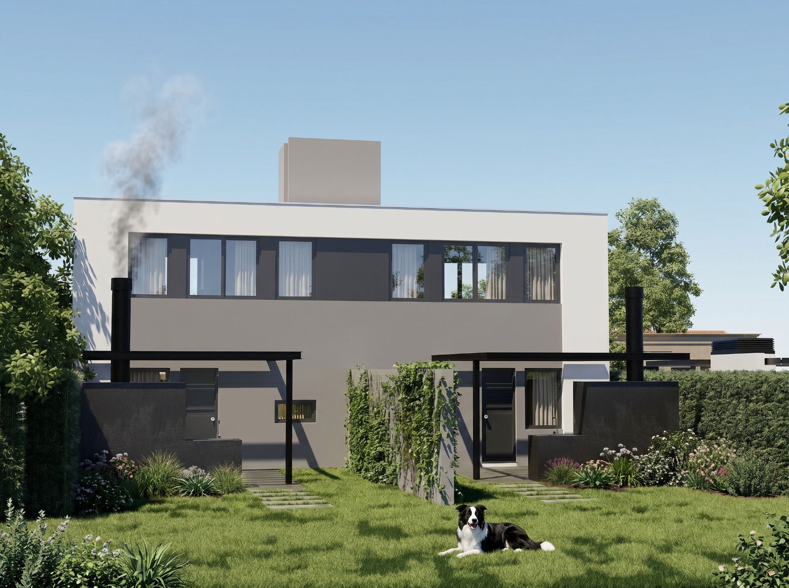 Render interior dúplex